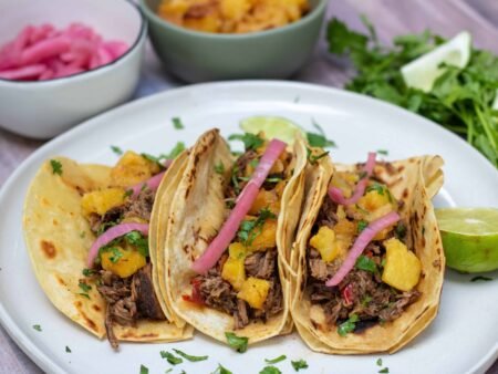 Slow Cooker Beef Tacos with Chipotle